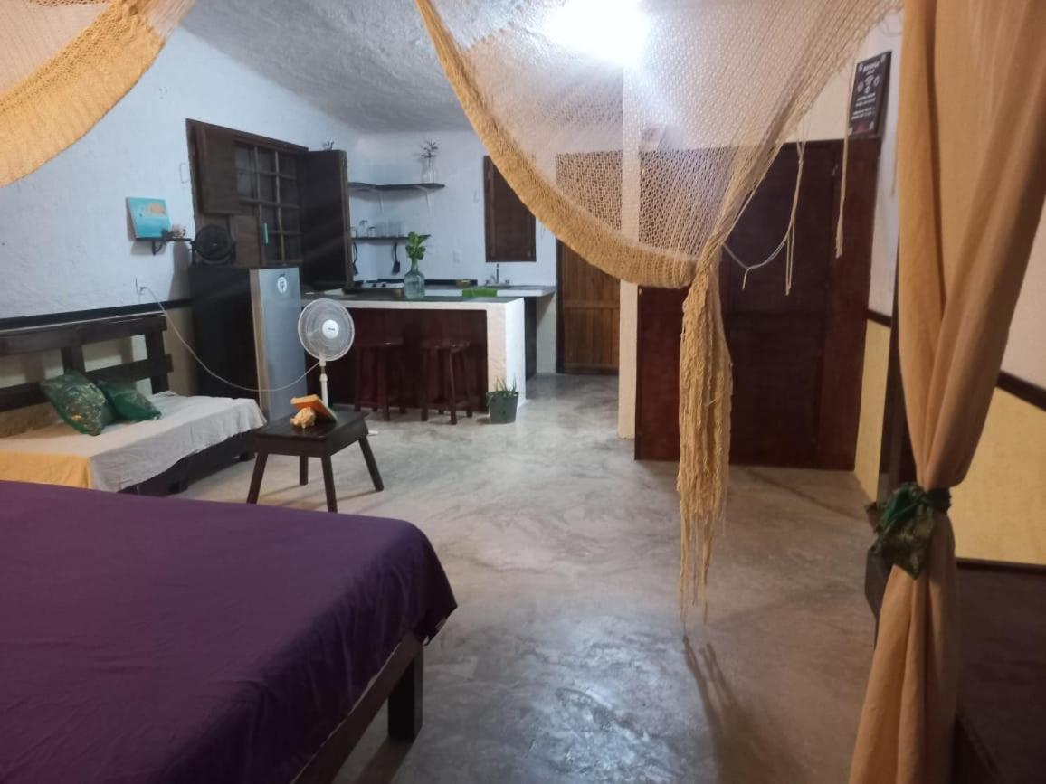 Hostel Utopia Isla Holbox Bagian luar foto